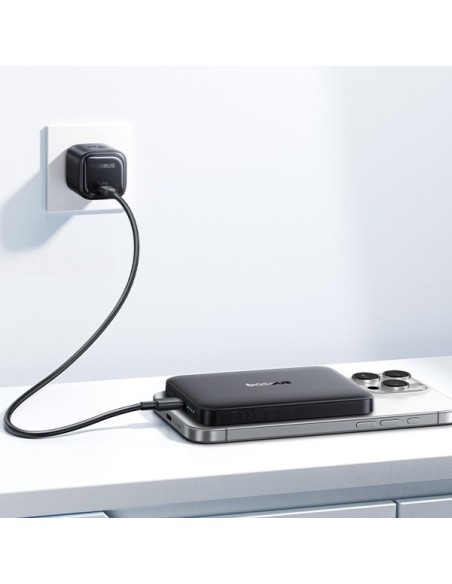 Baseus EnerFill FM12 Qi2 Power Bank Magnetyczny 10000mAh 22.5W Czarny
