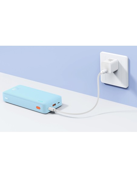 Baseus Airpow Power Bank Z Szybkim Ładowaniem 20W 20000mAh Niebieski