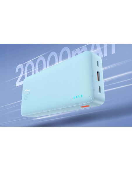 Baseus Airpow Power Bank Z Szybkim Ładowaniem 20W 20000mAh Niebieski
