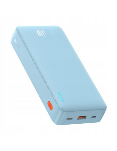 Baseus Airpow Power Bank Z Szybkim Ładowaniem 20W 20000mAh Niebieski