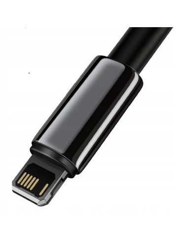 Baseus Tungsten Kabel USB Do Lightning 2.4A 1M Czarny