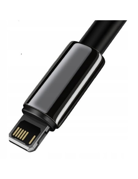 Baseus Tungsten Kabel USB Do Lightning 2.4A 1M Czarny