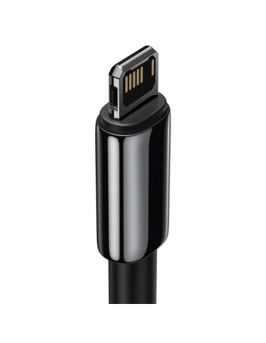 Baseus Tungsten Kabel USB Do Lightning 2.4A 1M Czarny