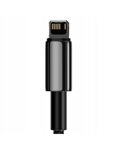 Baseus Tungsten Kabel USB Do Lightning 2.4A 1M Czarny