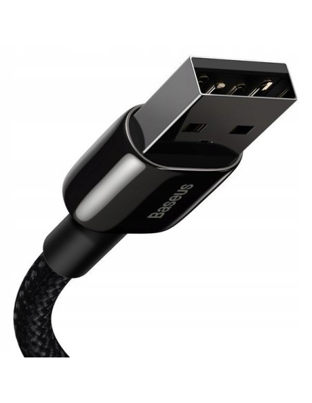 Baseus Tungsten Kabel USB Do Lightning 2.4A 1M Czarny