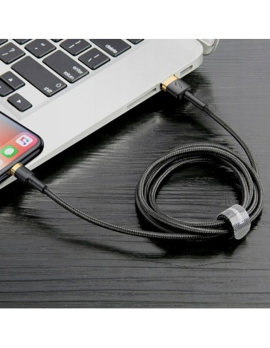 Baseus Cafule Cable Kabel USB Do Lightning 1m Niebiesko-Złoty