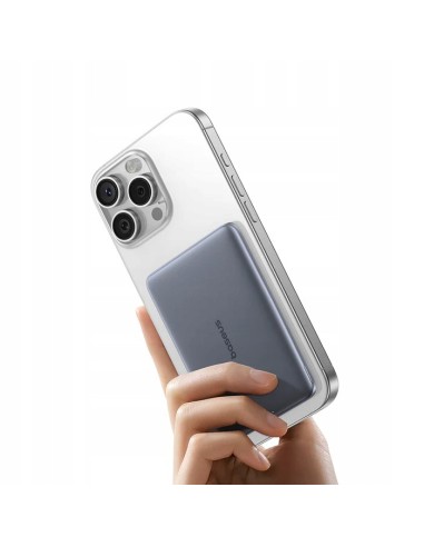 Baseus PicoGo AM41 Ultracienki Magnetyczny Power Bank 5000mAh 20W Szary