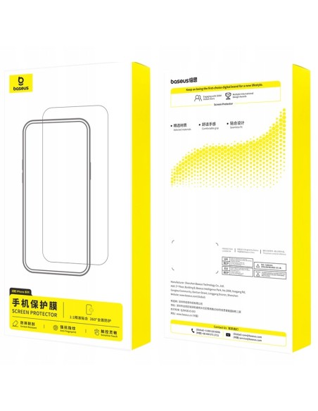 Baseus Prywatyzujące Szkło Hartowane Do iPhone 17/18 Pro