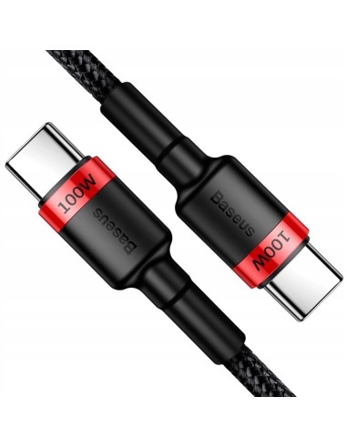 Baseus Cafule Kabel USB-C Do USB-C 100W 2m Czarny