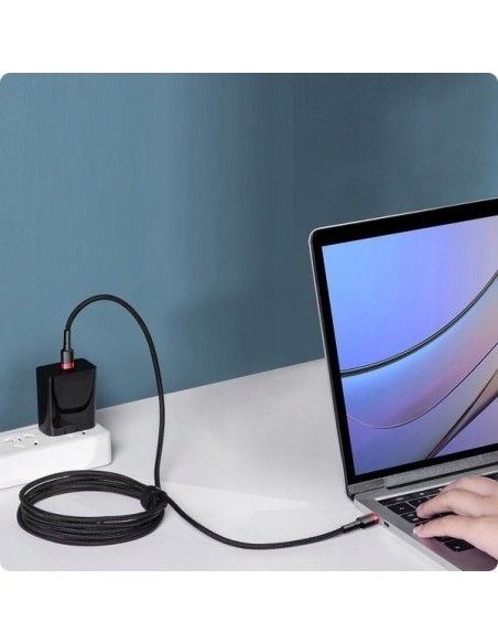 Baseus Cafule Kabel USB-C Do USB-C 100W 2m Czarny