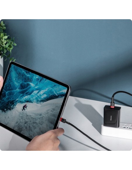 Baseus Cafule Kabel USB-C Do USB-C 100W 2m Czarny