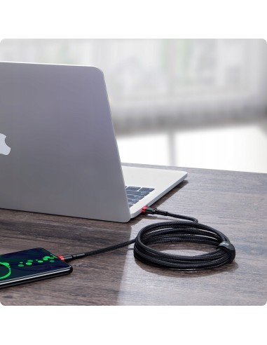 Baseus Cafule Kabel USB-C Do USB-C 100W 2m Czarny