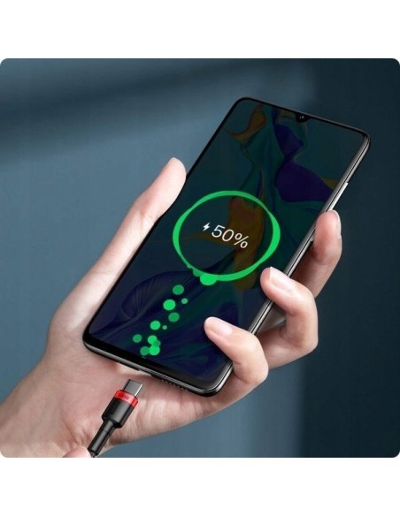 Baseus Cafule Kabel USB-C Do USB-C 100W 2m Czarny