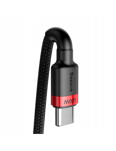 Baseus Cafule Kabel USB-C Do USB-C 100W 2m Czarny