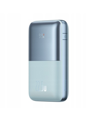 Baseus Bipow Pro Szybki Power Bank 20000mAh 22.5W Niebieski