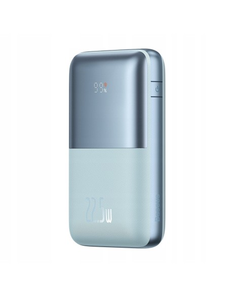 Baseus Bipow Pro Szybki Power Bank 20000mAh 22.5W Niebieski