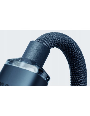 Baseus Crystal Shine Kabel USB-C Do USB-C 100W 2m Niebieski