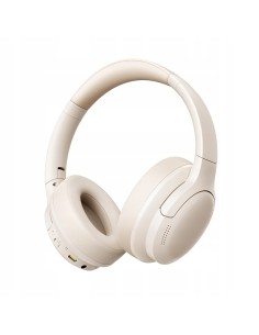OS-Baseus Bass BH1 Lite Bezprzewodowe Słuchawki Starlight Białe