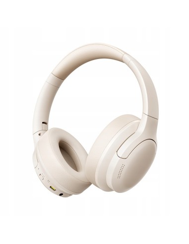 OS-Baseus Bass BH1 Lite Bezprzewodowe Słuchawki Starlight Białe