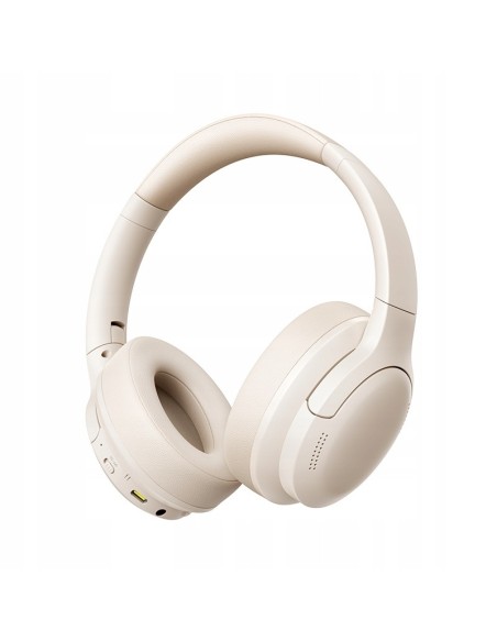 OS-Baseus Bass BH1 Lite Bezprzewodowe Słuchawki Starlight Białe