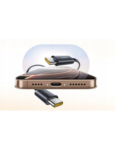 Baseus Dynamic 4 Pro Kabel magnetyczny USB-C do USB-C 100W Czarny