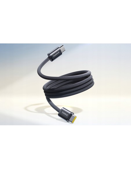 Baseus Dynamic 4 Pro Kabel magnetyczny USB-C do USB-C 100W Czarny
