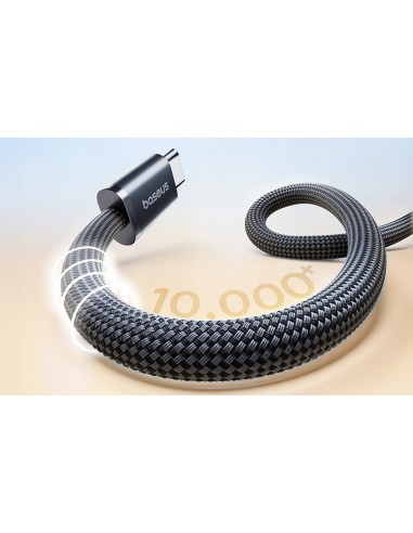 Baseus Dynamic 4 Pro Kabel magnetyczny USB-C do USB-C 100W Czarny