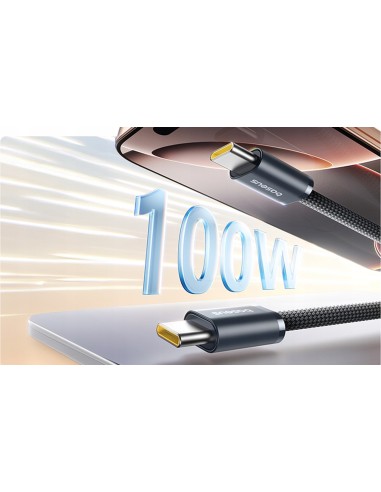 Baseus Dynamic 4 Pro Kabel magnetyczny USB-C do USB-C 100W Czarny