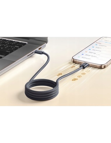Baseus Dynamic 4 Pro Kabel magnetyczny USB-C do USB-C 100W Czarny