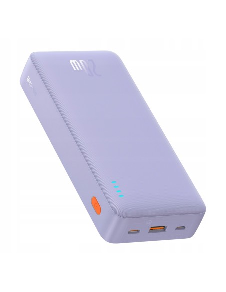 Baseus Airpow Power Bank Z Szybkim Ładowaniem 20W 20000mAh Fioletowy
