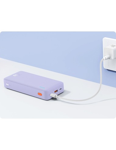 Baseus Airpow Power Bank Z Szybkim Ładowaniem 20W 20000mAh Fioletowy