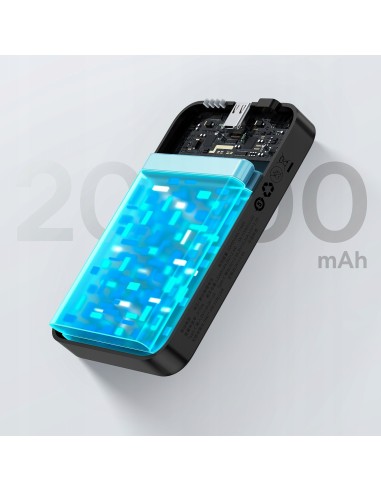 Baseus EnerFill FM41 Mini Magnetyczny Power Bank 20000mAh 20W Czarny