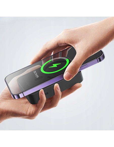 Baseus EnerFill FM41 Mini Magnetyczny Power Bank 20000mAh 20W Czarny