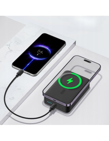 Baseus EnerFill FM41 Mini Magnetyczny Power Bank 20000mAh 20W Czarny