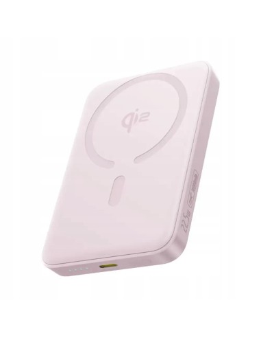 Baseus EnerFill FM12 Qi2 Magnetyczny Power Bank 10000mAh 22.5W Różowy