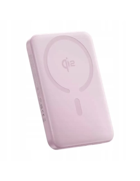 Baseus EnerFill FM12 Qi2 Magnetyczny Power Bank 10000mAh 22.5W Różowy