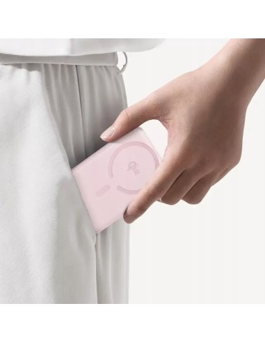 Baseus EnerFill FM12 Qi2 Magnetyczny Power Bank 10000mAh 22.5W Różowy