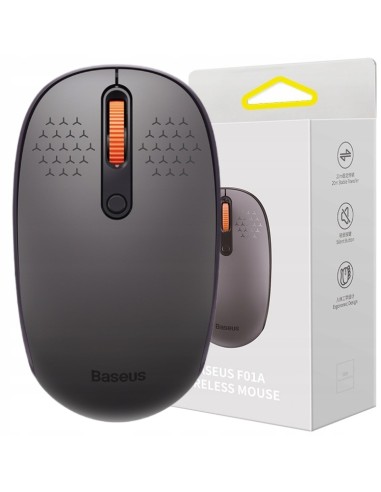 Baseus F01A Mysz Bezprzewodowa Szara