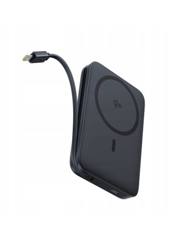 Baseus PicoGo Qi2 Magnetyczny Power Bank 10000mAh 27W Czarny