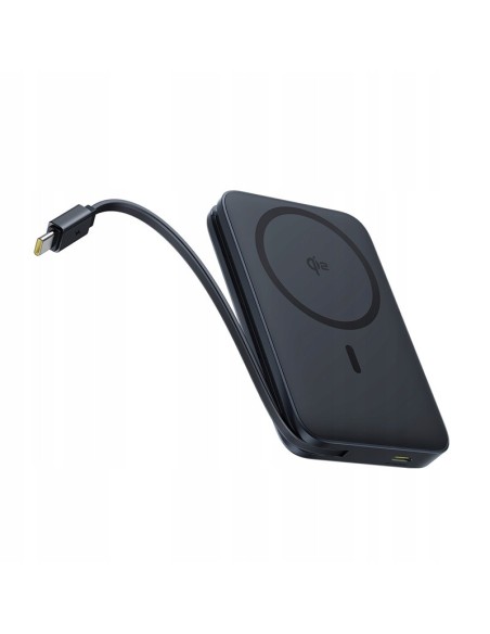 Baseus PicoGo Qi2 Magnetyczny Power Bank 10000mAh 27W Czarny