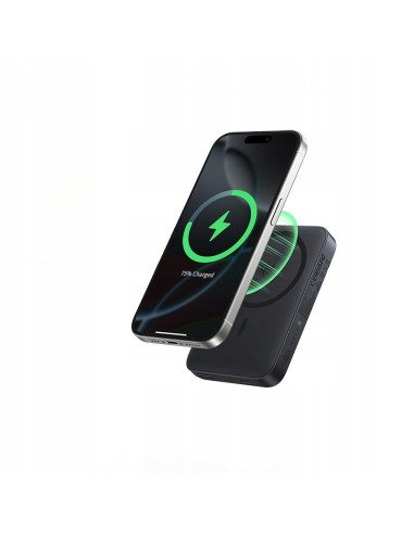 Baseus PicoGo Qi2 Magnetyczny Power Bank 10000mAh 27W Czarny
