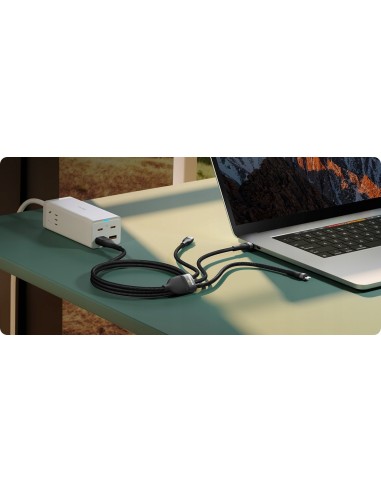 Baseus Flash Series 2 Kabel USB-C / USB-A Do USB-C Lightning Micro USB 1.2m 100W Czarny