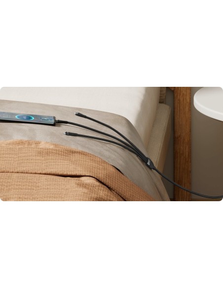 Baseus Flash Series 2 Kabel USB-C / USB-A Do USB-C Lightning Micro USB 1.2m 100W Czarny