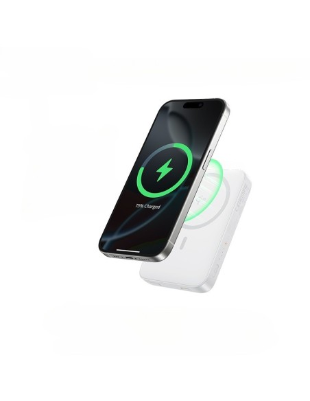 Baseus PicoGo Qi2 Magnetyczny Power Bank 10000mAh 27W Biały