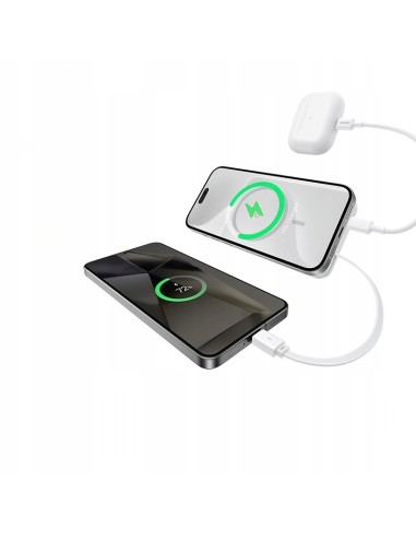 Baseus PicoGo Qi2 Magnetyczny Power Bank 10000mAh 27W Biały