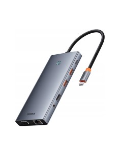 Baseus PortalJoy Series HUB USB-C do 13 Portów Szary