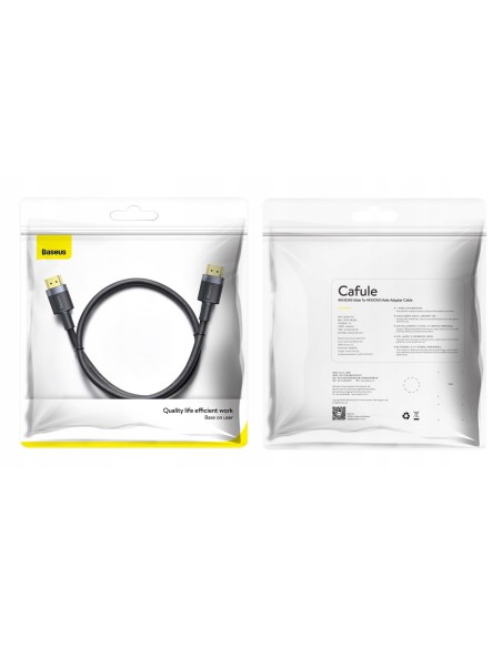 Baseus Cafule Kabel HDMI Do HDMI 2m