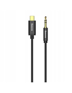 Baseus Yiven M01 Kabel Audio USB-C Do Mini Jack 120cm Czarny