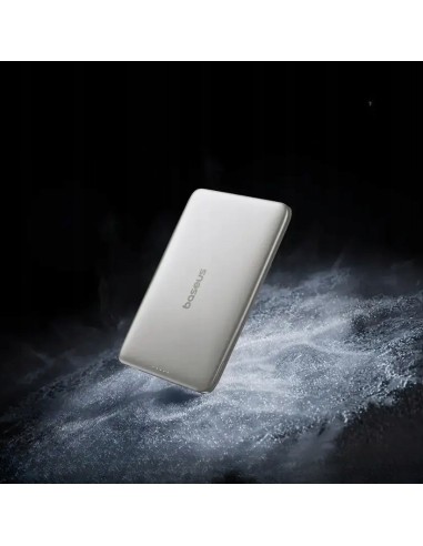Baseus PicoGo AM41 Ultra-Slim Magnetyczny Power Bank 5000mAh 20W Szary