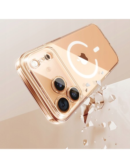 Baseus Crystal Etui Magnetyczne do iPhone 17/18 Pro Clear